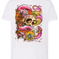 Skull Giolly Asso Tattoo 9011 T-shirt Urban Men Uomo 100% Cotone Pettinato JK STREET STYLE