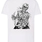 Skull Zombi Silizzato Tattoo 9012 T-shirt Urban Men Uomo 100% Cotone Pettinato JK STREET STYLE