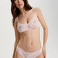Soft Mesh Lace Bikini Blush Rosette Pink - STREET STYLE