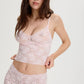Sheer Lace Cami Blush Rosette Pink-3