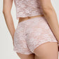 Soft Mesh Lace Shorts Blush Rosette Pink-1