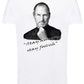 Steve Jobs The Legend Soggetto genio visionario  18-13 T-shirt Urban Slub Men Uomo 100% Cotone Fiammato JK STREET STYLE