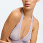 Stretch Mesh Babydoll Blush Caché Lilac - STREET STYLE