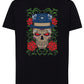 Sugarskull Skull Motor Tattoo 9055 T-shirt Urban Men Uomo 100% Cotone Pettinato JK STREET STYLE