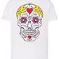 Sull Flor Skull Zombi Tattoo 9021 T-shirt Urban Men Uomo 100% Cotone Pettinato JK STREET STYLE