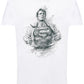 Superman Artistico Stilizzato Super Eroi  18-43 T-shirt Urban Slub Men Uomo 100% Cotone Fiammato JK STREET STYLE