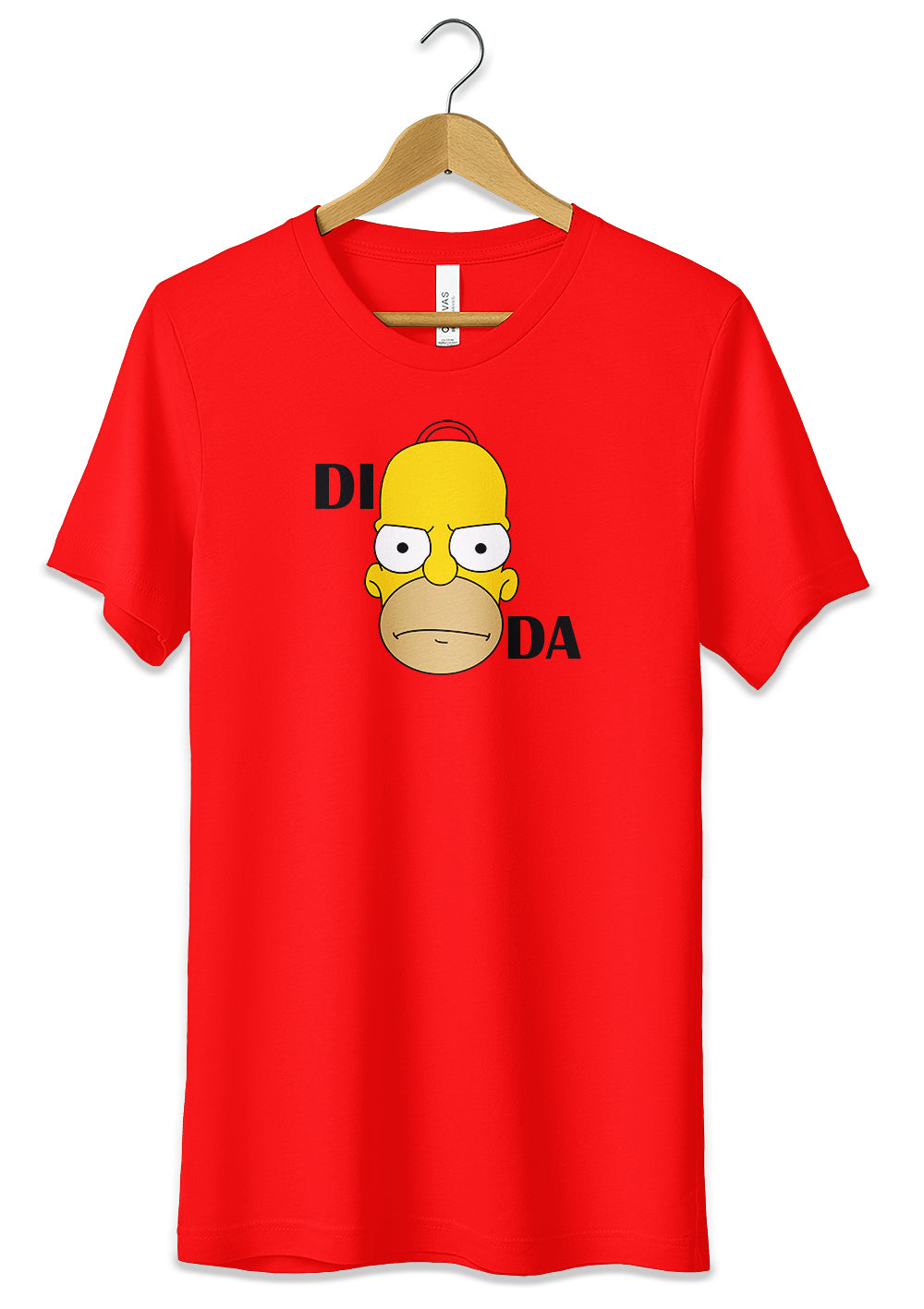 T-Shirt Homer Simpson Maglietta Blasfema Rebus DI HOMER DA 100% Cotone-1