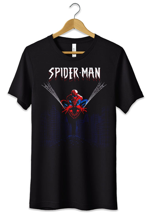 T-Shirt Spiderman Maglietta Estiva Supereroi Marvel-0