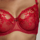 Sheer Mesh Embroidery Underwire Bra Tango-1