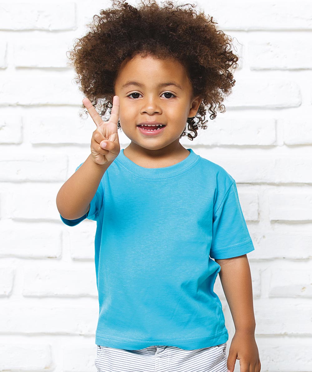 Personalizza T-shirt Cotone Pettinato Bimbo Art. 150 Kid e Baby
