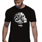 Tattoo Tribal Skull Zombi Tattoo 9031 T-shirt Urban Men Uomo 100% Cotone Pettinato JK STREET STYLE