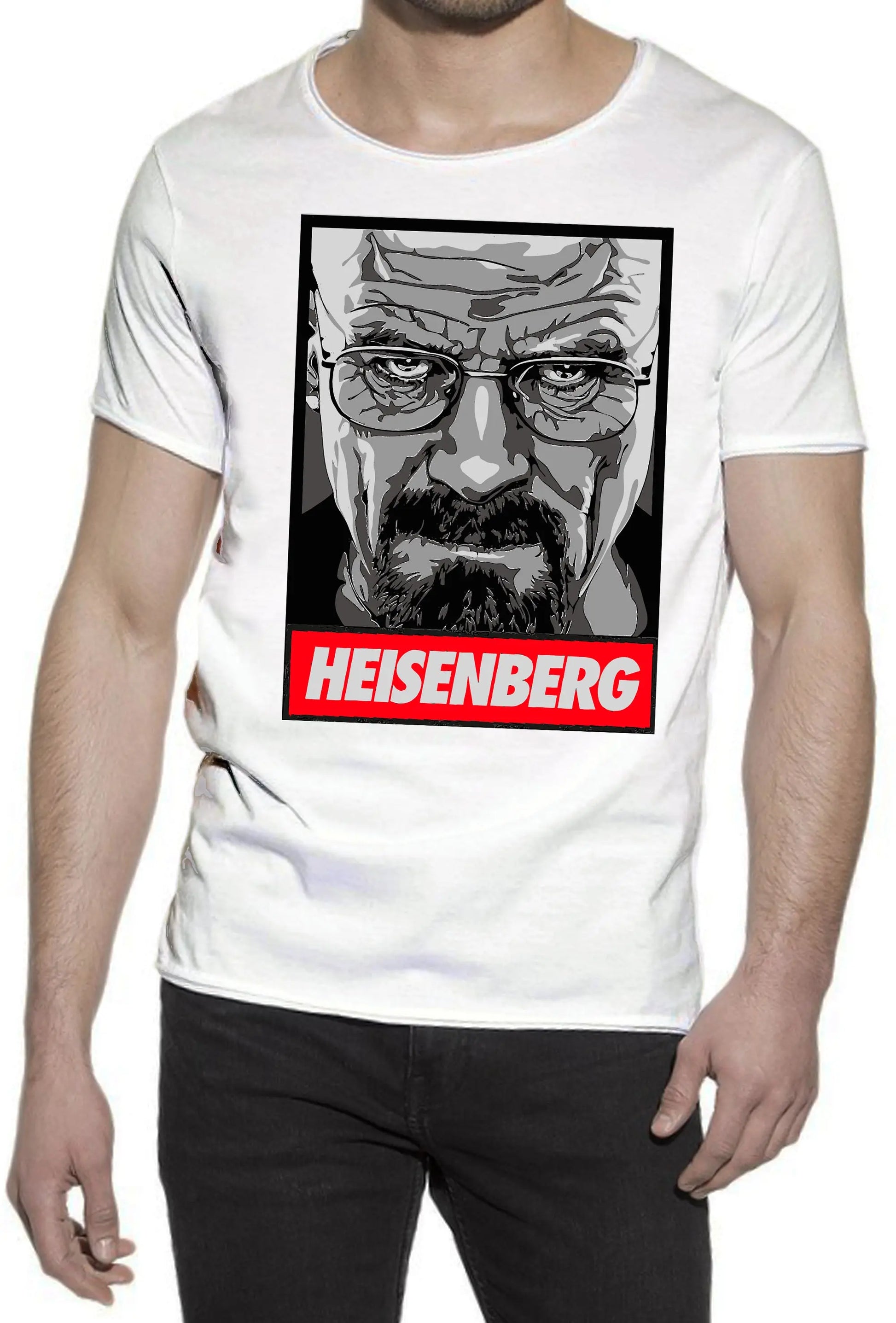 The Legend Heisenberg Soggetto 18-94-2 T-shirt Urban Slub Men Uomo 100% Cotone Fiammato BS STREET STYLE