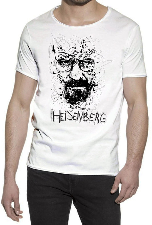 The Legend Heisenberg Stilizzato Soggetto 18-94 T-shirt Urban Slub Men Uomo 100% Cotone Fiammato BS STREET STYLE