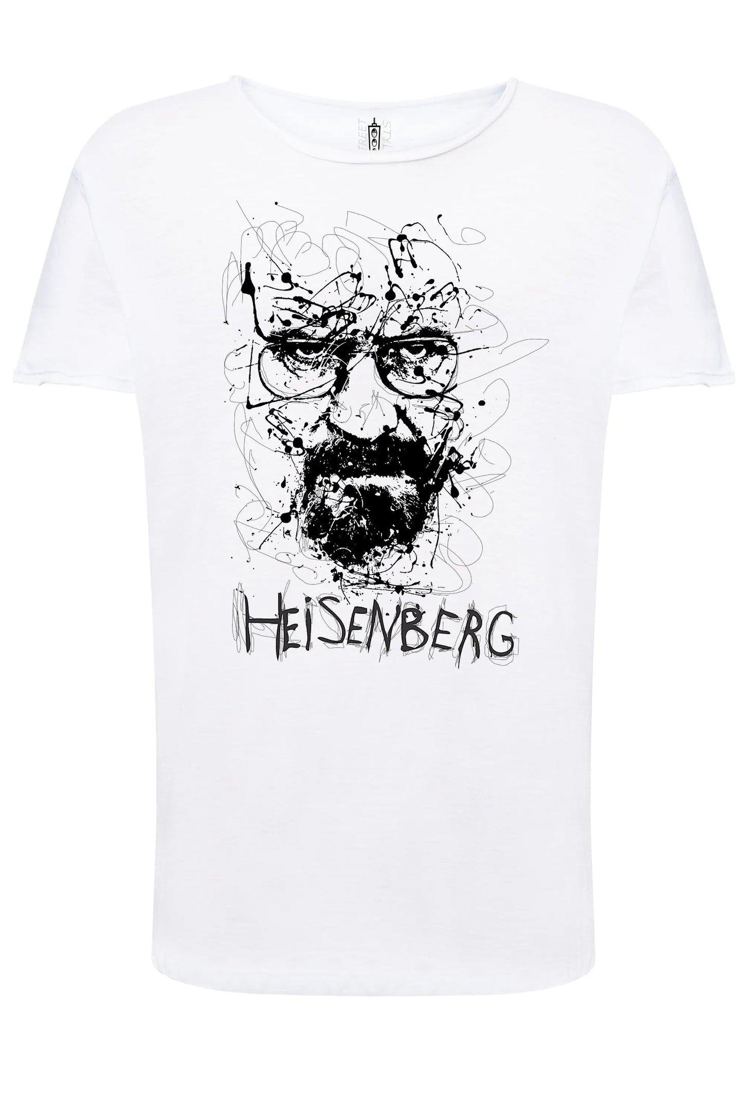 The Legend Heisenberg Stilizzato Soggetto 18-94 T-shirt Urban Slub Men Uomo 100% Cotone Fiammato BS STREET STYLE