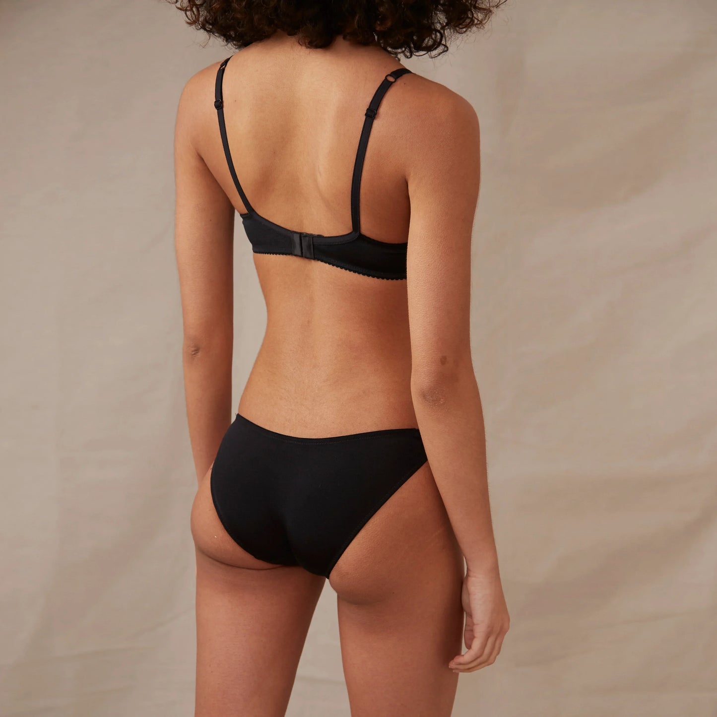 Soft Bikini Panty Timpa Alice Black - STREET STYLE