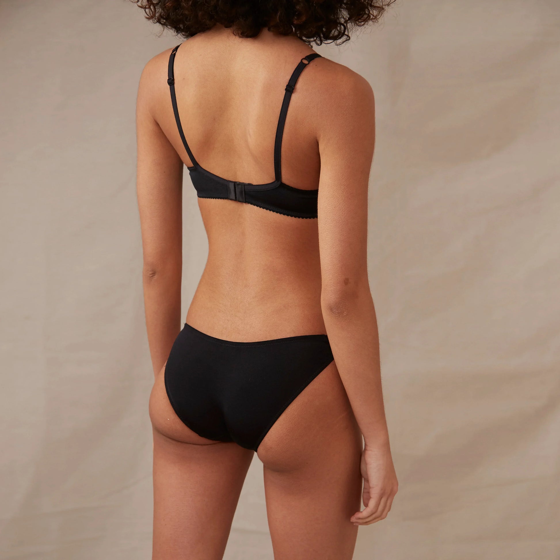 Soft Bikini Panty Timpa Alice Black - STREET STYLE