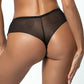 Ultra Sheer Brazilian Thong Panty Axami Black Angel-1