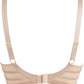 Soft Sheer Mesh Balconette Bra Axami Stripe Nude-3