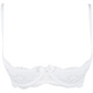 Sexy Open Cup Lace Bra Axami Love Cave White - STREET STYLE