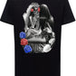 Vanity Tattoo Skull 9050-12 T-shirt Urban Slub Men Uomo 100% Cotone Fiammato JK STREET STYLE