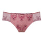 Sheer Mesh Tulle Embroidered Brief Panty Viola-2