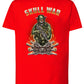 War Skull Tattoo 9053 T-shirt Urban Men Uomo 100% Cotone Pettinato JK STREET STYLE