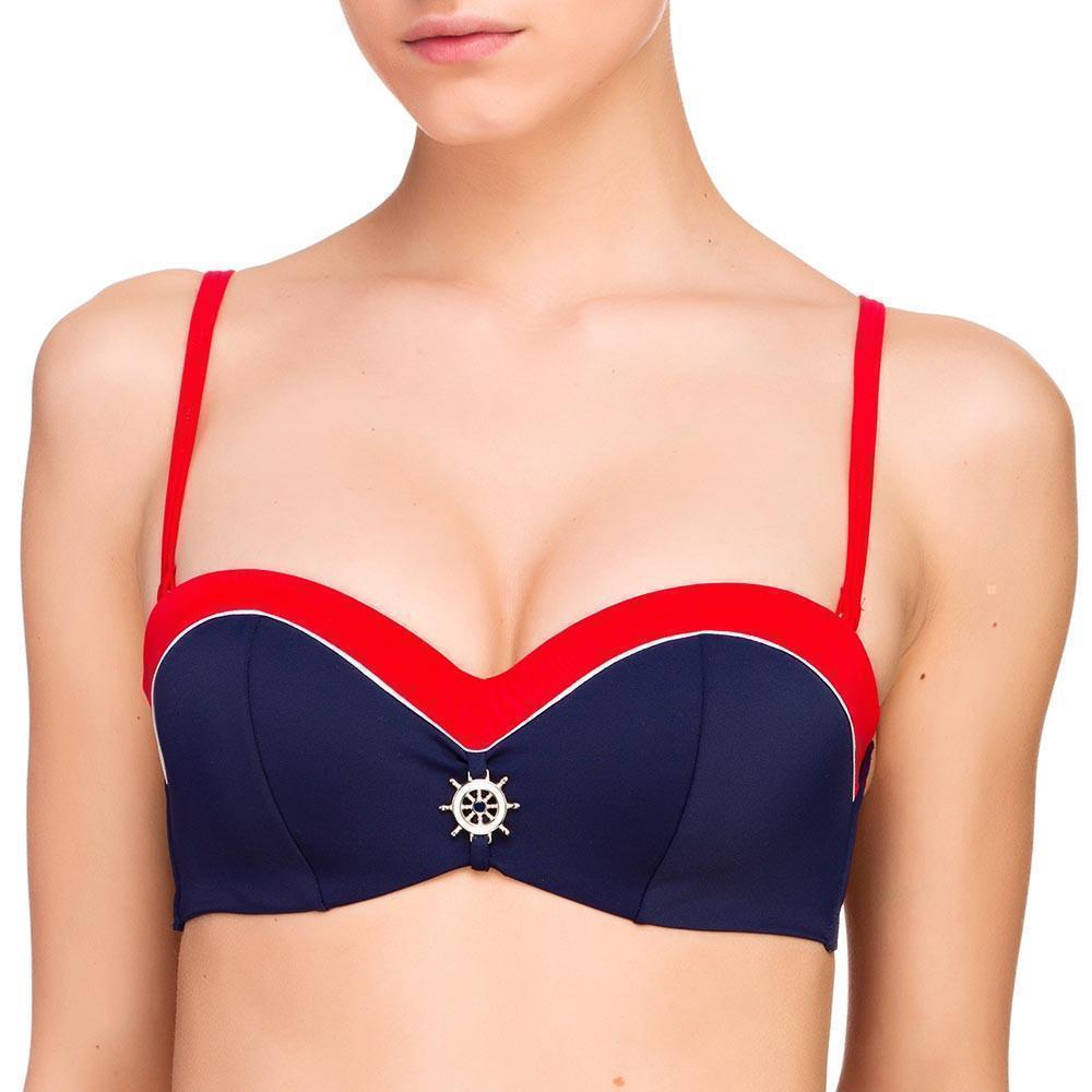 Lightly Lined Bikini Top Lauma Swim Regatta-2