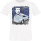 Blu James Dean design Attore Soggetto Art. 11002-2  T-Shirt Urban Men Uomo 100% Cotone Fiammato BS STREET STYLE