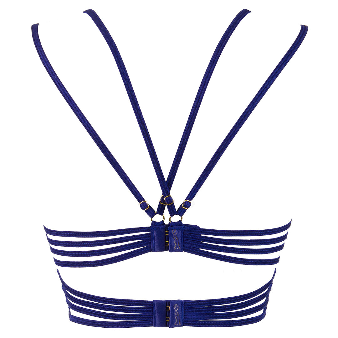 Axami Summer Love Sheer Lace Longline Bra-3