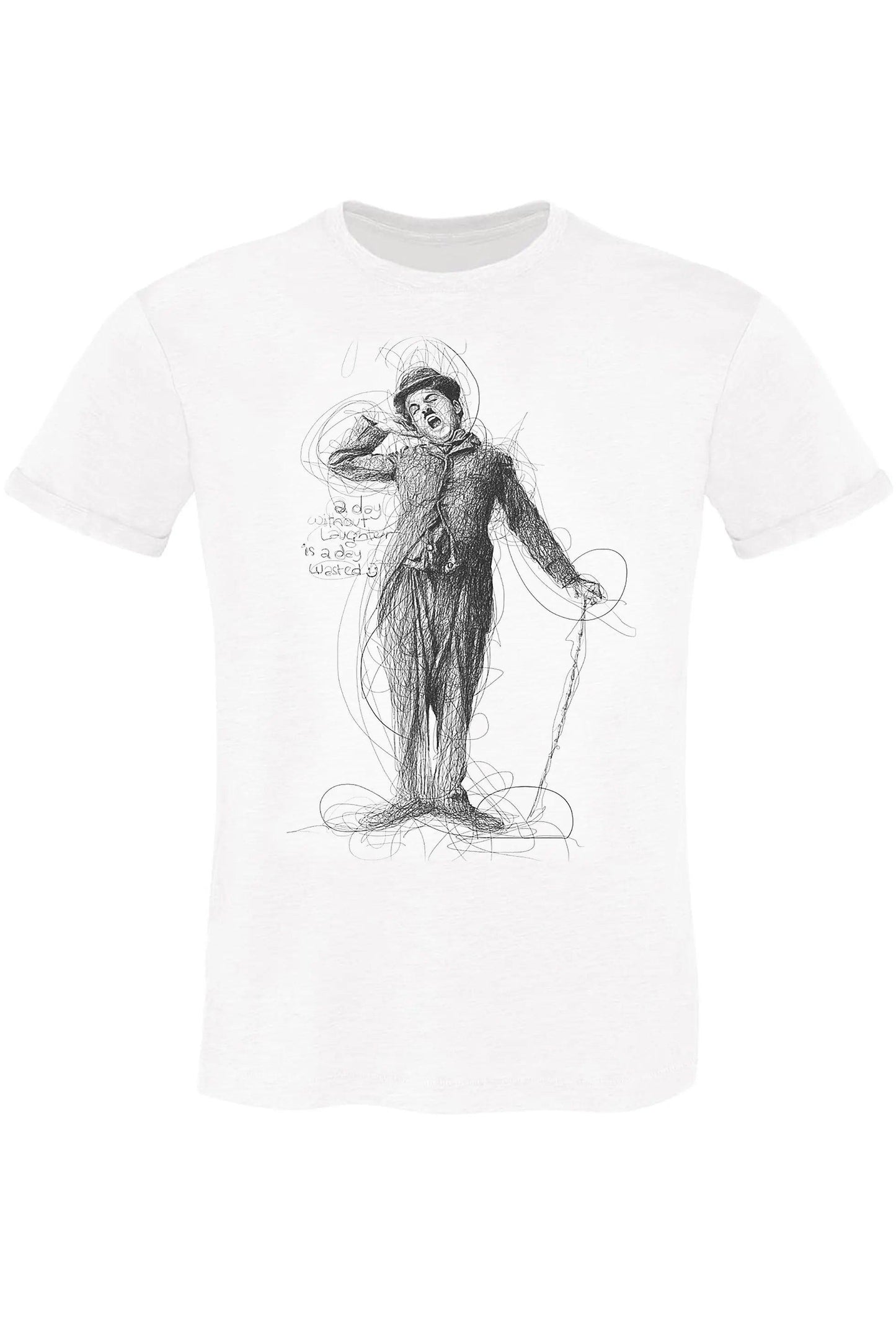 Charlie Chaplin Art. 18-33 Urban Slub Men Uomo 100% Cotone Fiammato STREET STYLE