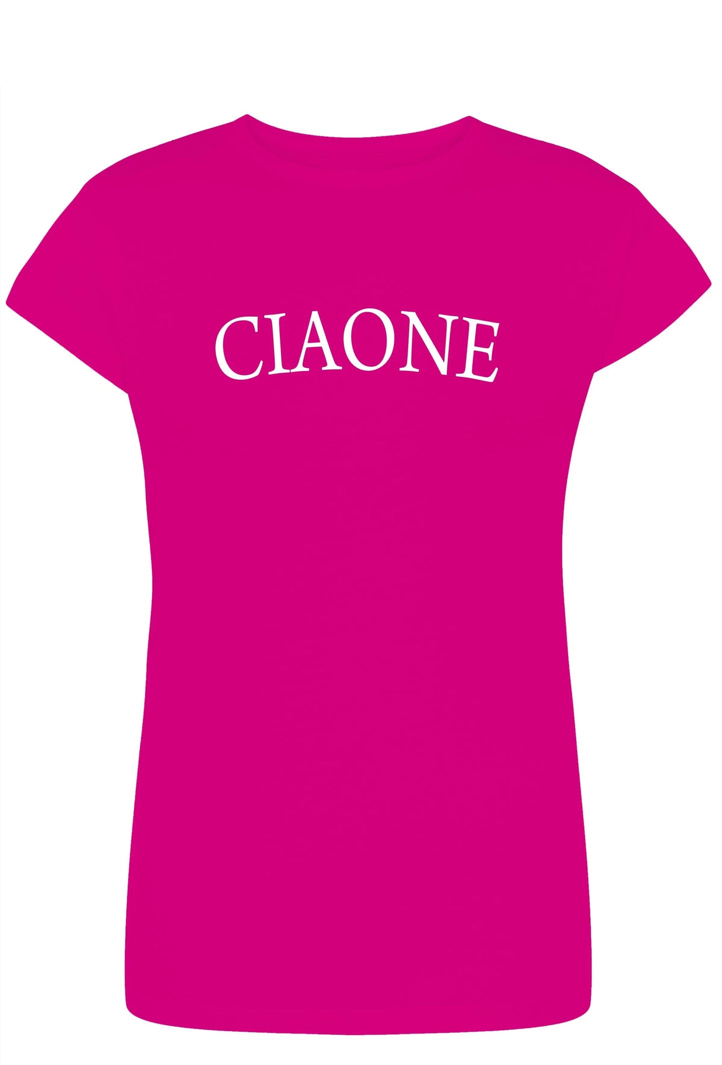 CIAONE Solo Parole 3405 Lady Donna 100% Cotone Pettinato STREET STYLE