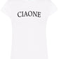 CIAONE Solo Parole 3405 Lady Donna 100% Cotone Pettinato STREET STYLE