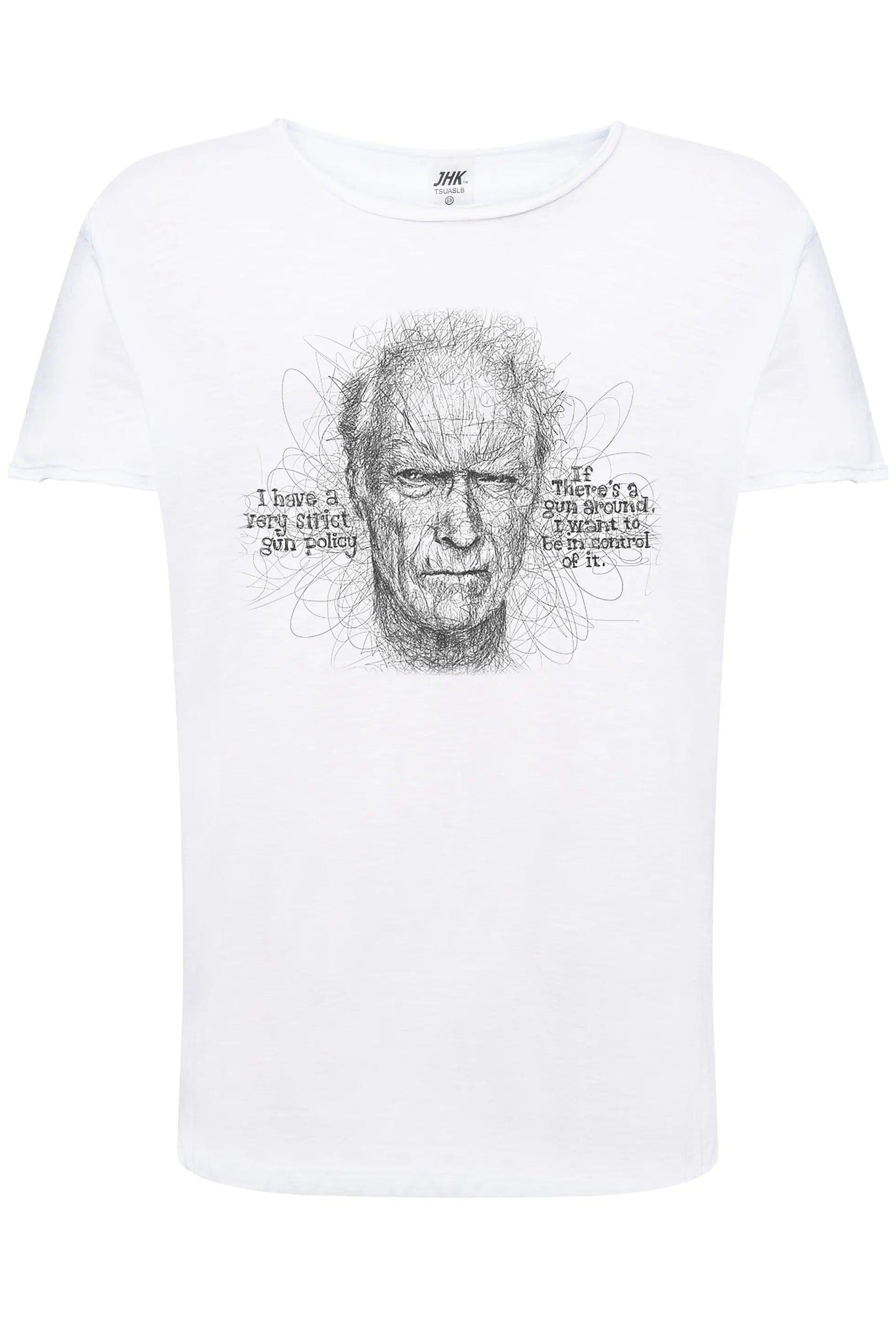 Clint Eastwood Art. Color 18-26 Uomo Fashion 100% Cotone Fiammato STREET STYLE