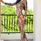 Sheer Mesh Tatto Bodystocking Chilirose Onyx-2