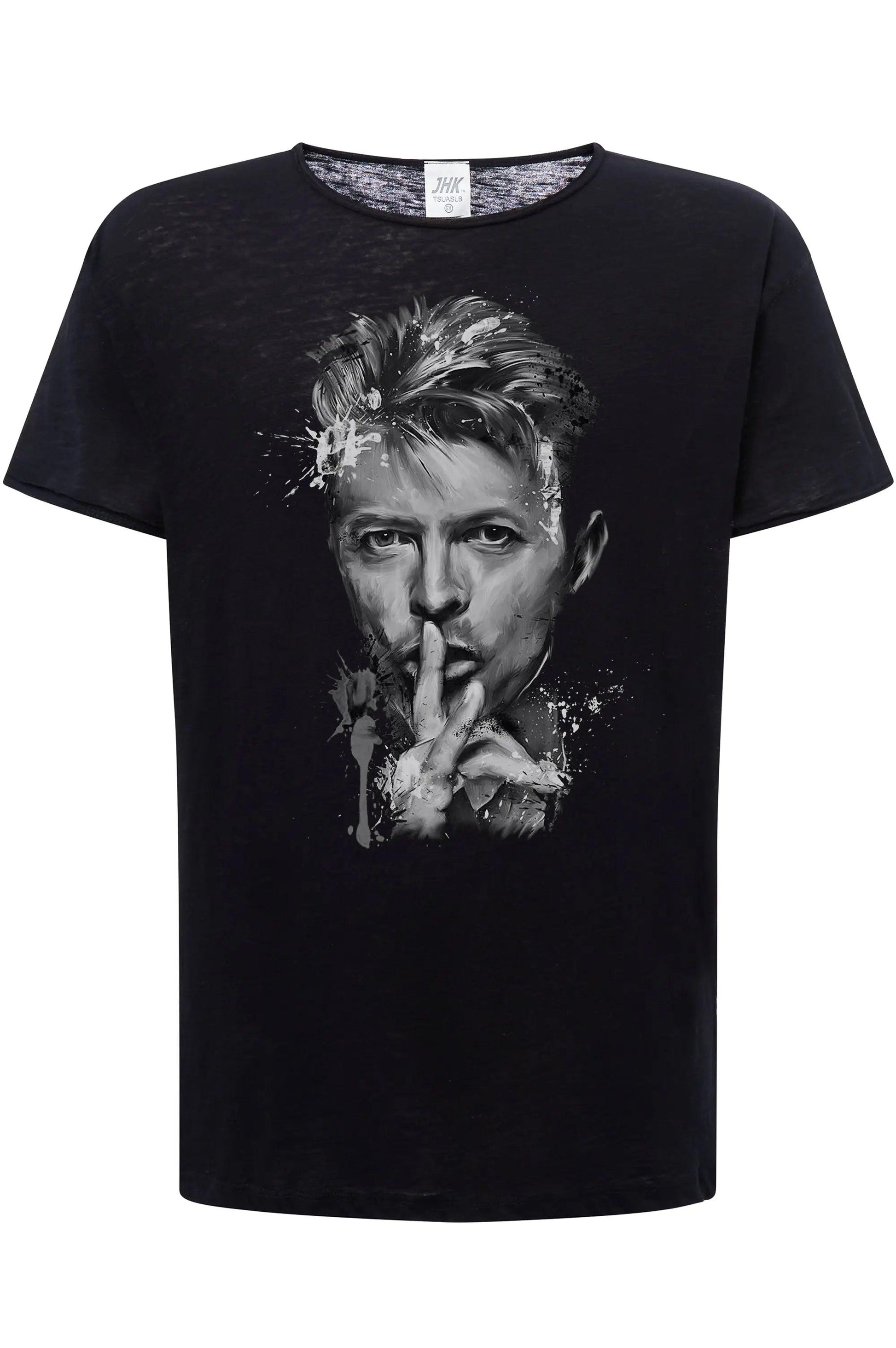 David Bowie 18-20-9-1/3 Men Uomo 100% Cotone Fiammato STREET STYLE