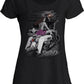 Dead End Moda tattoo Moto 9050-20 Urban Slub Lady Donna Cotone 100% Fiammato JK STREET STYLE