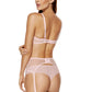 High Waist Mesh Garter Belt Gorteks Coco Pink-3