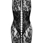 Sexy Sheer Lace Mini Dress Beauty Night Donna-2