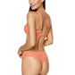 Semi Sheer Thong Panty Pamela Peach-3