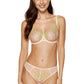 Sheer Mesh Embroidered Brazilian Thong Gorteks Soleil-2