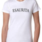 ESAURITA Solo Parole 3407 Lady Donna 100% Cotone Pettinato STREET STYLE