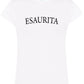 ESAURITA Solo Parole 3407 Lady Donna 100% Cotone Pettinato STREET STYLE