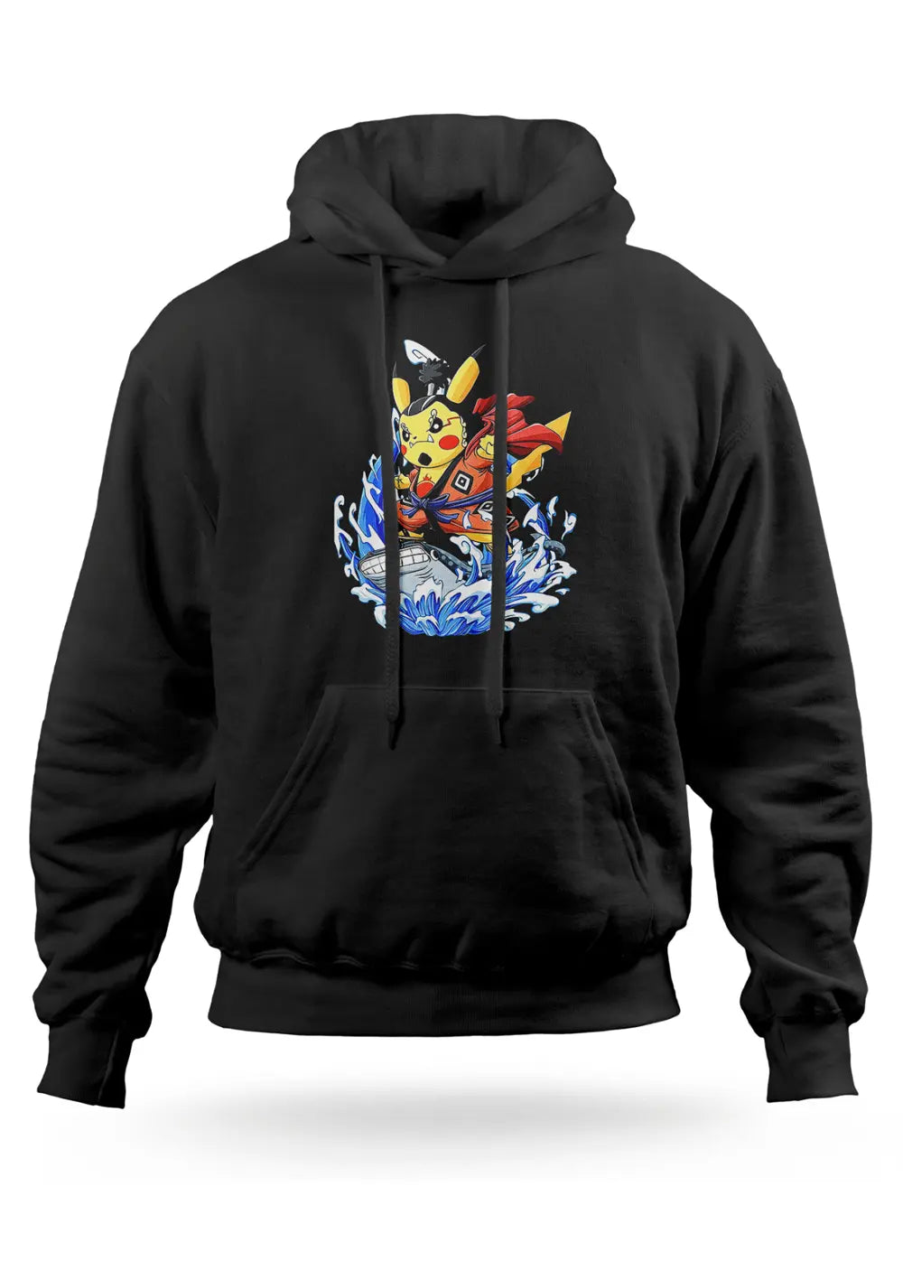 Felpa con cappuccio Surf Pikachu Pokemon Anime-0