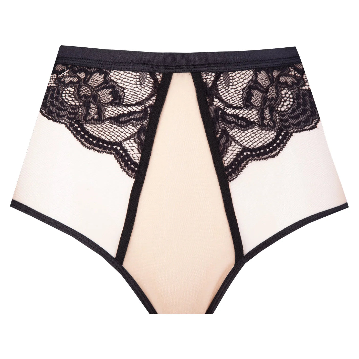 Soft High Waist Brief Panty Carmella-1