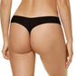 Sheer Thong Panty Gorteks Fiore Black - STREET STYLE
