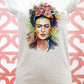 Frida Kahlo 18-20-35 Moda Urban Slub Lady Donna 100% Cotone Fiammato - STREET STYLE