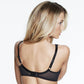 Full Figure Semi Sheer Bra Dominique Elise Black-1