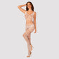 Sexy Cutouts Crotchless Bodystocking Obsessive White-2