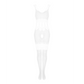 Sexy Cutouts Crotchless Bodystocking Obsessive White-4