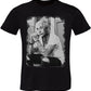 Genius Albert Einstein Tatuato Color & Grey 18-84 T-Shirt Urban Men Uomo 100% Cotone Fiammato BS STREET STYLE